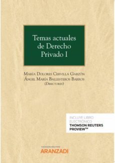 temas actuales de derecho privado, i-maria dolores cervilla garzon-9788411251945