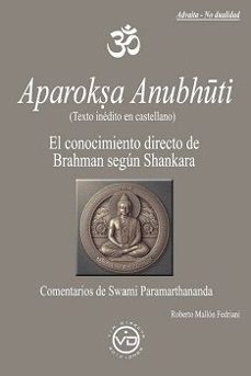 aparoksa anubhuti (texto inedito en castellano)-9788412754445