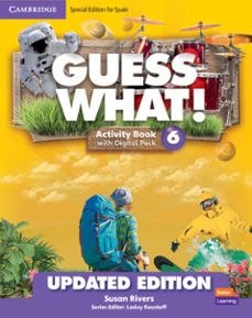 guess what! level 6 activity book with digital pack and home booklet special edition for spain updated-9788413221045