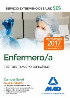 enfermero/a del servicio extremeño de salud (ses). test especifico-9788414211045