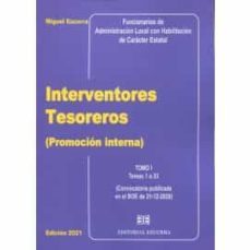 interventores tesoreros (promocion interna)-9788416190645
