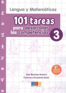 101 tareas para desarrollar las competencias 3. lengua y matemati cas ed 2019-jose materia martinez romero-9788417201845