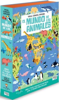 el mundo de los animales:viaja, conoce, explora-9788417299545