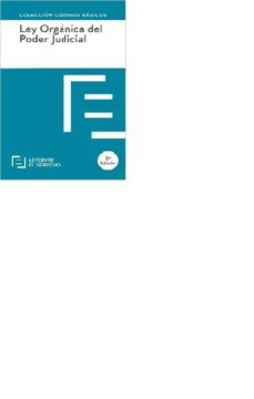 ley organica del poder judicial 5ª edicion-9788417317645