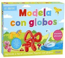 modela con globos (kit creativo)-9788417489045