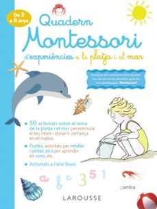 quadern montessori de experiencies a la platja i el mar-9788418100345
