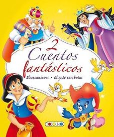 2 cuentos fantasticos: blancanieves. el gato con botas-9788419907745