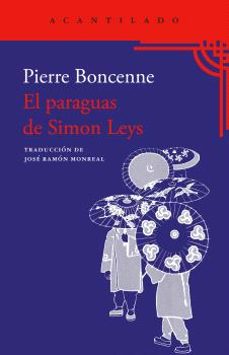 el paraguas de simon leys-pierre boncennes-9788419958945