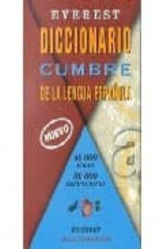 diccionario cumbre de la lengua española-9788424110345
