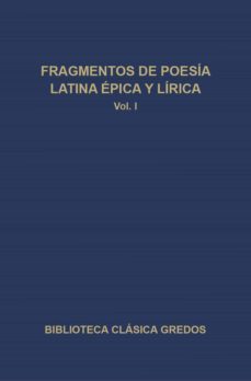 fragmentos de poesia latina epica y lirica i (ebook)-9788424936945