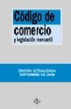 codigo de comercio y legislacion mercantil (25ª ed.)-9788430949045