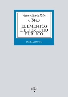 elementos de derecho publico (ebook)-vicente escuin palop-9788430978045
