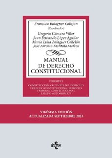 manual de derecho constitucional (ebook)-francisco balaguer callejon-gregorio camara villar-9788430993345
