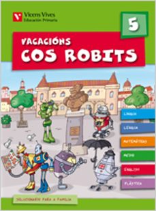 vacacions cos robits 5 (libro e soluc. galicia)-9788431699345