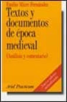 textos y documentos de epoca medieval: (analisis y comentario)-emilio mitre fernandez-9788434428645