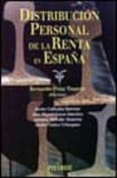 distribucion personal de la renta en españa-bernardo pena trapero-9788436810745