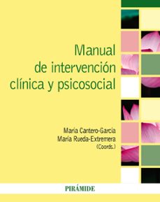 manual de intervencion clinica y psicosocial-maria rueda estremera-9788436850345
