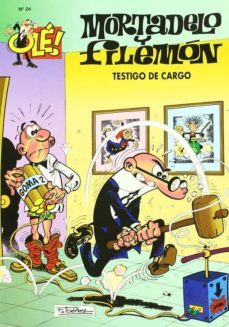 ole nº 24: mortadelo y filemon: testigo de cargo (5ª ed.)-francisco ibañez-9788440636645