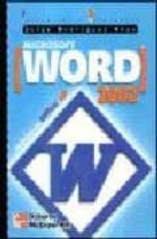 microsoft word 2002: iniciacion y referencia-jorge rodriguez vega-9788448132545