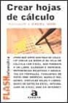 crear hojas de calculo-antonia soler carrascosa-jesus alonso perez-9788448305345
