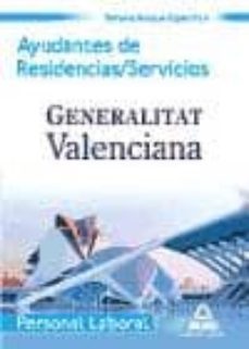 ayudantes de residencias servicios generalitat-9788467651645