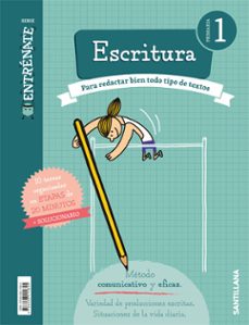 entrenate. cuaderno escritura 1 primaria-9788468014845