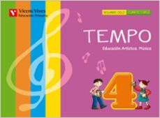 el libro de musica tempo 4 primaria libro + cd andalucia-9788468208145