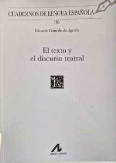 el texto y el discurso teatral-9788471339645