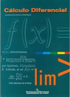 calculo diferencial: consideraciones teoricas y metodologicas-9788477865445