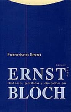 historia, politica y derecho en ernst bloch-9788481642445
