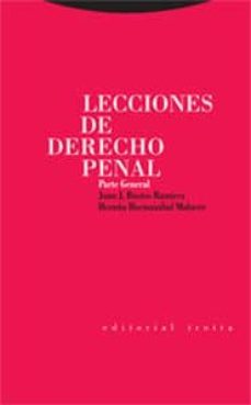 lecciones de derecho penal. parte general-juan bustos ramirez-hernan hormazabal malaree-9788481648645