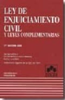 ley de enjuiciamiento civil y leyes complementarias (17ª ed. 2008 )-9788483421345