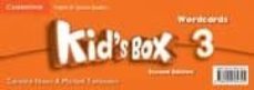 kid s box 3 for spanish speakers wordcards 2nd edition-9788490364345