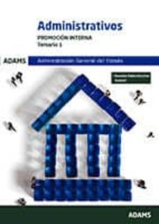 temario 1 administrativos administración del estado, turno libre-9788491479345