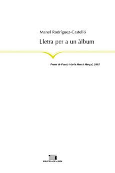 lletra per a un album-9788497792745