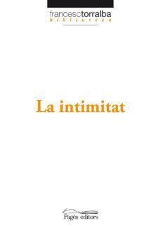 la intimitat-francesc torralba-9788497797245