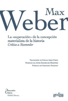 la "superacion" de la concepcion materialista de la historia (ebook)-max weber-9788497848145