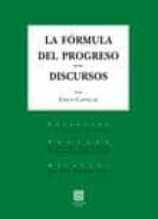la formula del progreso. discursos-9788498367645