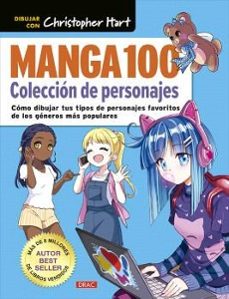 manga 100. coleccion de personajes-christopher hart-9788498747645