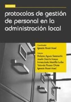 protocolos de gestion de personal en la administracion local-9788498760545