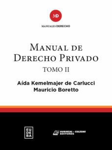 manual de derecho privado. tomo ii (ebook)-aida kemelmajer de carlucci-mauricio boretto-9789502330945