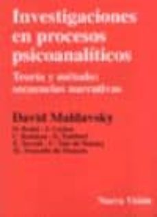 investigaciones en procesos psicoanaliticos: teoria y metodo, sec uencias narrativas-9789506024345