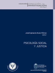 psicologia social y justicia (ebook)-jose ignacio ruiz perez-9789587619645