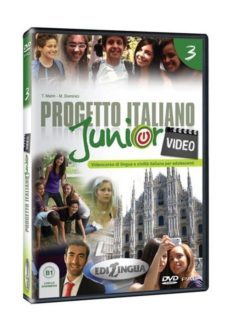 progetto italiano junior 3  - dvd-9789606930645