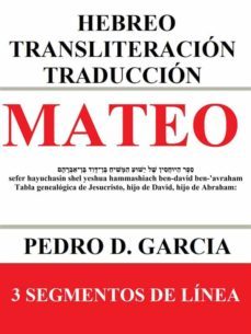 mateo: hebreo transliteracion traduccion (ebook)-9791220859745