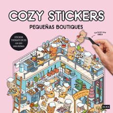 pequeñas boutiques (cozy stickers)-alain boyer-9791387752545