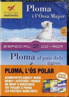 ploma l os polar pack 3 dvd (contiene: la capsa de sorpreses; plo ma a l estacio polar; ploma i l ossa major; ploma al pais dels tigres)-8436044781155