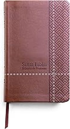 biblia de promesas reina valera 1960 / tamaño manual / letra grande / piel especial / cafe // spanish promise bible rvr60 /-9780789925855
