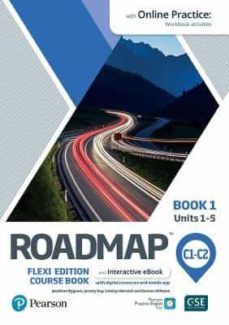roadmap c1-c2 flexi edition course book 1 with ebook and online practice-9781292396255