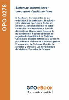sistemas informaticos: conceptos fundamentales (ebook)-9781524314255